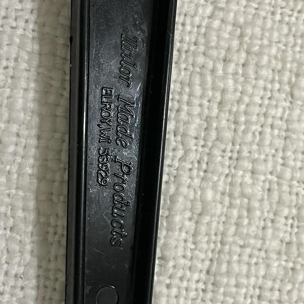 Vintage‎ Tailor Made Products Black Nylon Plastic Cooking Fork 11.5